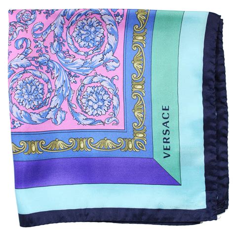 versace silk scarf sale